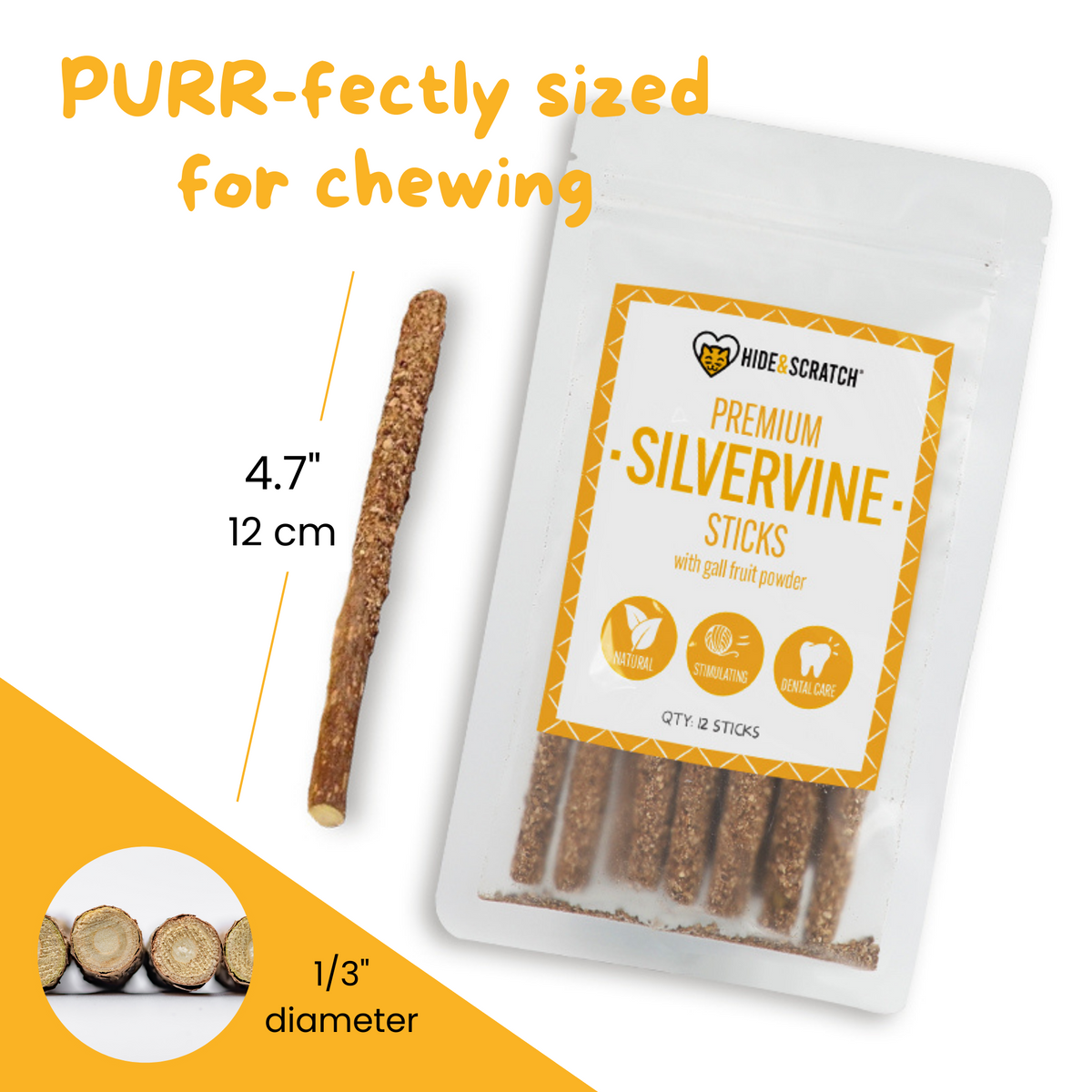 Premium Silvervine Sticks with Gall Fruit Powder (12 ct)-3
