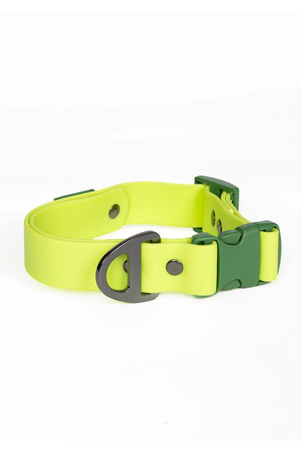 Mossy Pine Waterproof Dog Collar-0