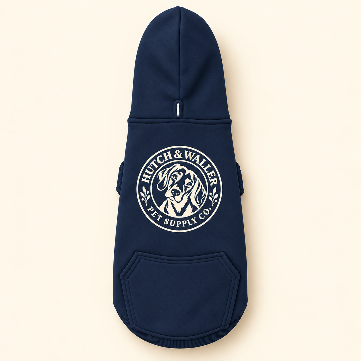 Hutch & Waller Dog Hoodie in Navy