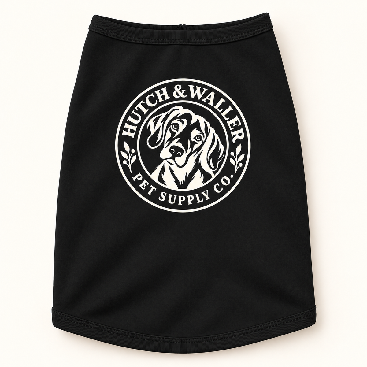 Hutch & Waller Dog Tank in Black