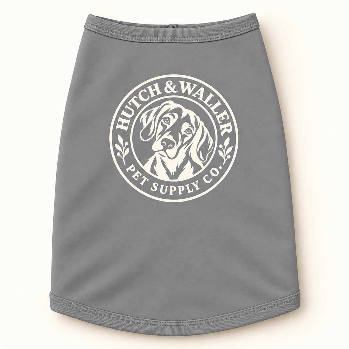Hutch & Waller Dog Tank in Granite Heather