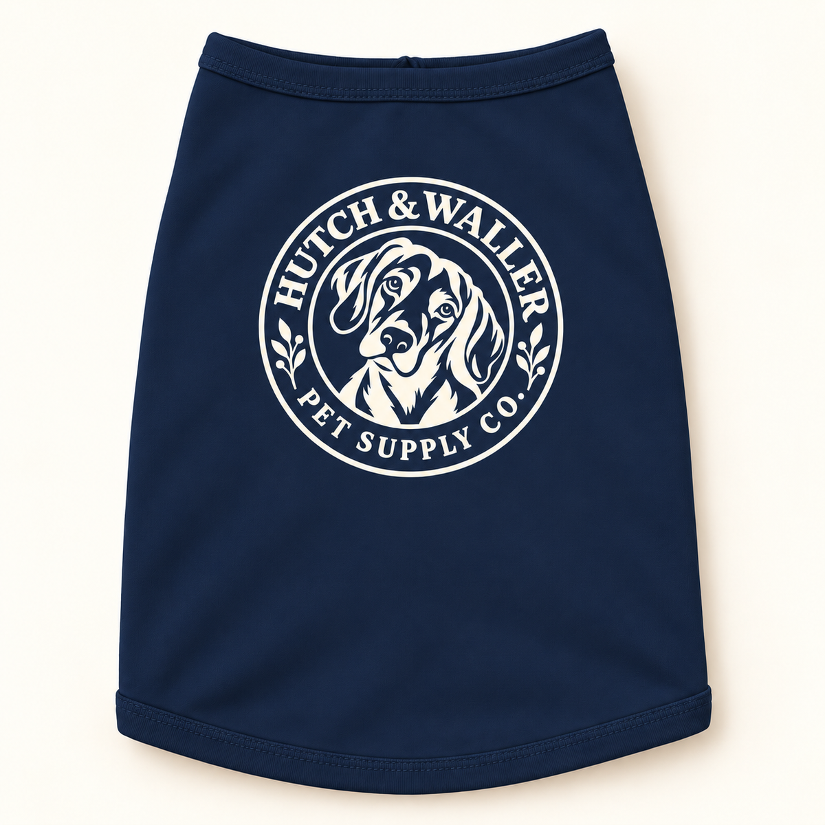 Hutch & Waller Dog Tank in Navy
