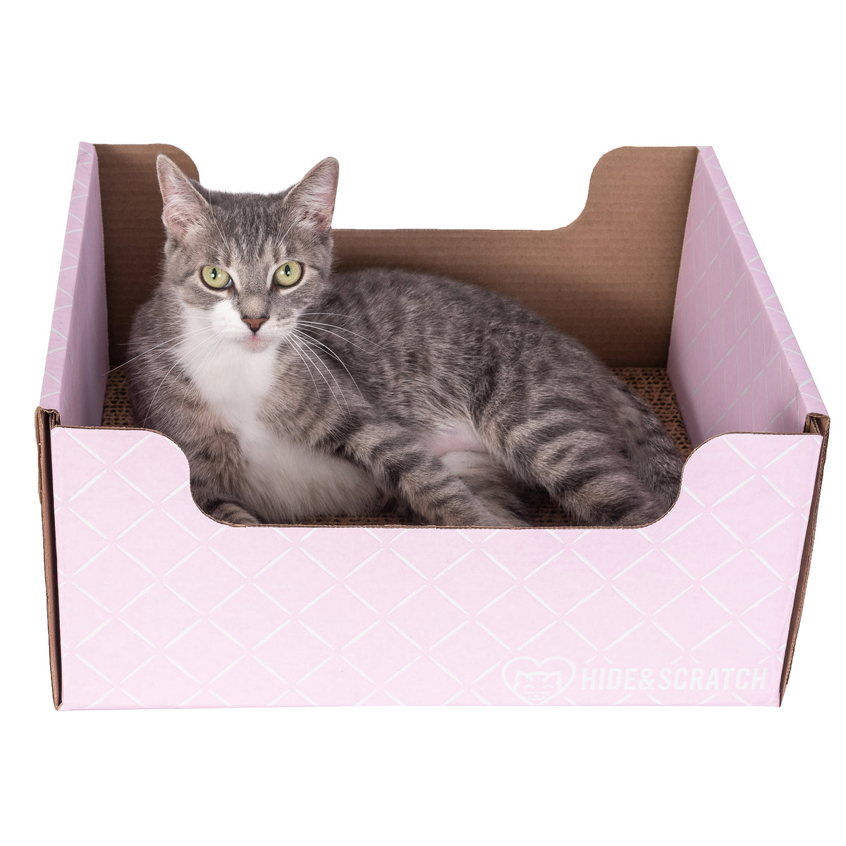 Hide & Scratch Extra-Large Cat Scratcher Box-7